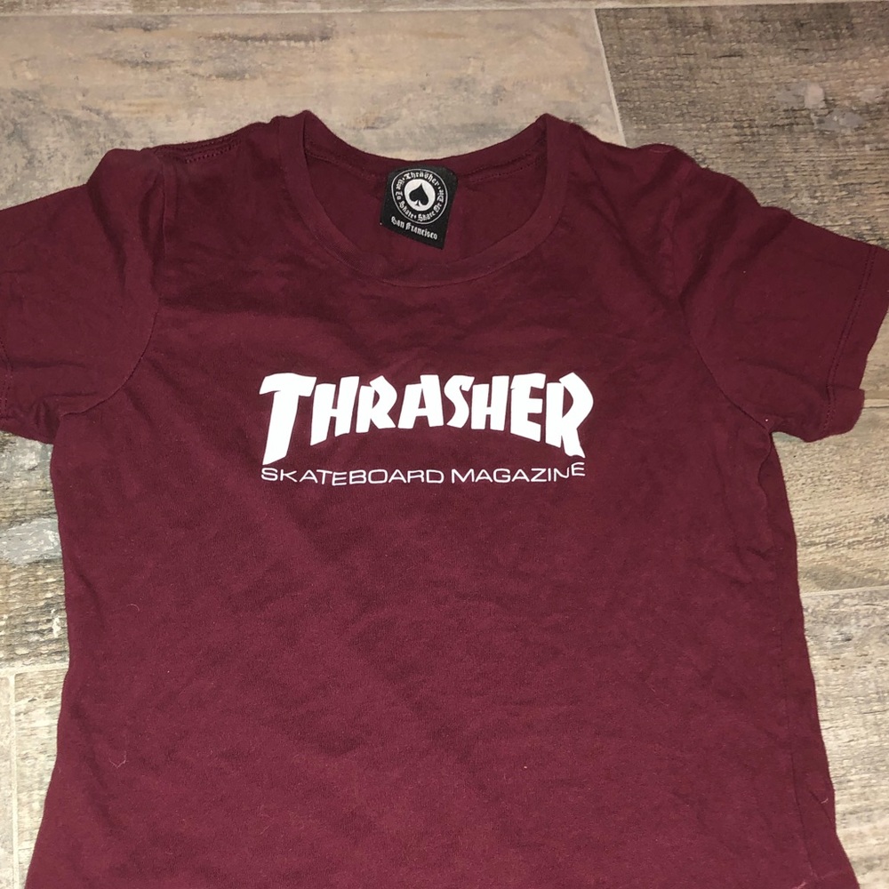 thrasher t shirt